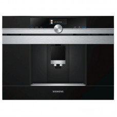 Кавомашина Siemens вбудовувана, 2.4л, зерно+мелена, автомат.капуч, LED-дисплей, авторецептів -29, чорний