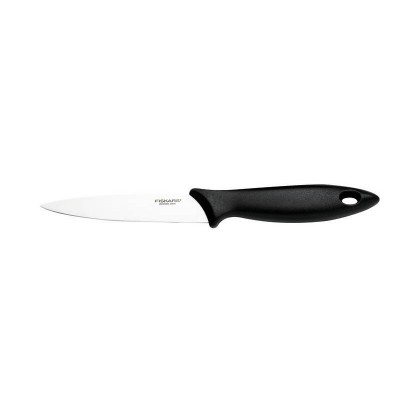 Кухонний ніж для коренеплодів Fiskars Essential, 11 см, нержавіюча сталь, пластик
