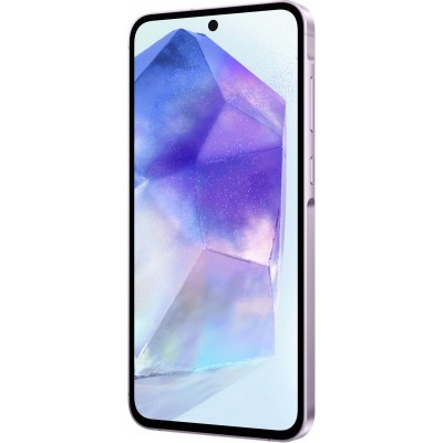 Смартфон Samsung Galaxy A55 5G (A556) 6.6&quot; 8/256ГБ, 2SIM, 5000мА•год, бузковий