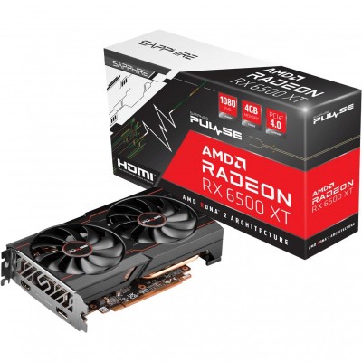 Відеокарта SAPPHIRE Radeon RX 6500 XT 4GB GDDR6 PULSE GAMING OC