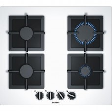 Вбудовувана газова поверхня Siemens EP6A2PB20R - Ш-60см./4 конфорки/чавун/білий