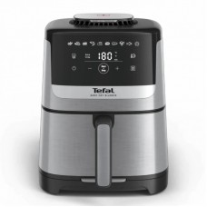 Мультипіч Tefal Easy Fry Silence, 1670Вт, чаша-5л, сенсорне керув., 10 програм, пластик, нерж. сталь-чорний Мультипіч Tefal Easy Fry Silence, 1670Вт, чаша-5л, сенсорне керув., 10 програм, пластик, нерж. сталь-чорний