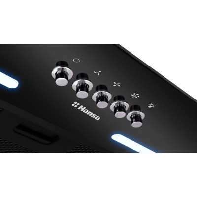 Витяжка Hansa вбудована, 55см, 400м.куб/год., чорна Витяжка Hansa вбудована, 55см, 400м.куб/год., чорна