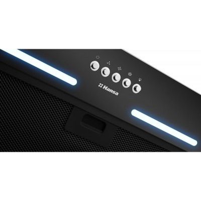 Витяжка Hansa вбудована, 55см, 400м.куб/год., чорна Витяжка Hansa вбудована, 55см, 400м.куб/год., чорна