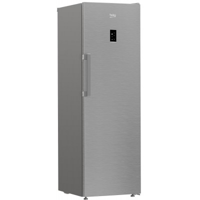 Морозильна камера Beko, 187x60x71, 286л, 1дв., E, NF, нержавіюча сталь Морозильна камера Beko, 187x60x71, 286л, 1дв., E, NF, нержавіюча сталь