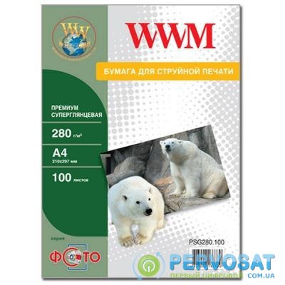 Бумага WWM A4 Premium (PSG280.100)