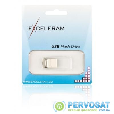USB флеш накопитель eXceleram 16GB U7M Series Silver USB 3.1 Gen 1 (EXU3U7MS16)