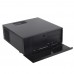 Корпус SilverStone GRANDIA GD07B-C, без БЖ, 1хUSB3.0, 1xUSB Type-C, 3x120мм, VGA 345 мм, HTPC, чорний