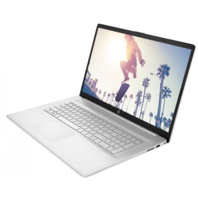 Ноутбук HP 17-cp0004ua 17.3FHD IPS AG/AMD R7 5700U/16/1000+512F/int/DOS/Silver