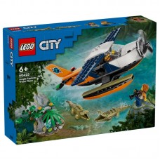 Конструктор LEGO City Водний літак для дослідження джунглів Конструктор LEGO City Водний літак для дослідження джунглів