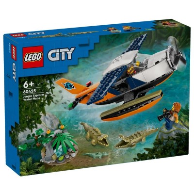 Конструктор LEGO City Водний літак для дослідження джунглів