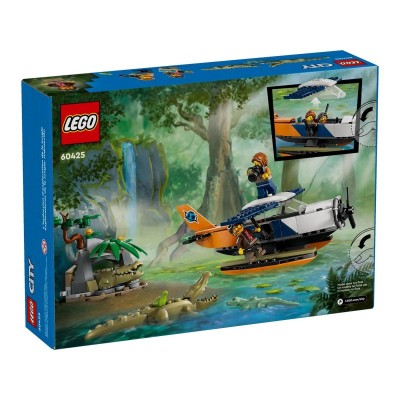 Конструктор LEGO City Водний літак для дослідження джунглів