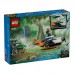 Конструктор LEGO City Водний літак для дослідження джунглів