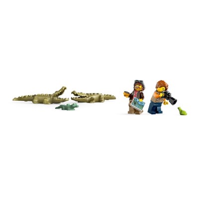 Конструктор LEGO City Водний літак для дослідження джунглів