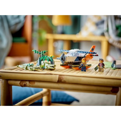 Конструктор LEGO City Водний літак для дослідження джунглів