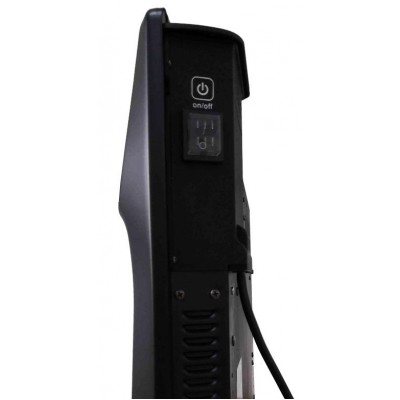 Конвектор електричний Cooper&Hunter Domestic Black CH-1500ED 1500 Вт, 20 м2, IP24, ел. керування, чорний
