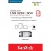 USB флеш накопичувач SANDISK 128GB Ultra USB 3.0/Type-C (SDCZ450-128G-G46)