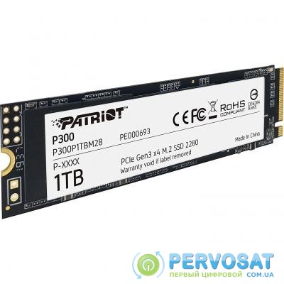 Накопитель SSD M.2 2280 1TB Patriot (P300P1TBM28)