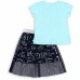 Набор детской одежды Breeze с сердцем (12143-128G-blue)