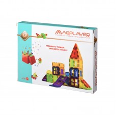 Конструктор Magplayer магнітні плитки 70ел Конструктор Magplayer магнітні плитки 70ел