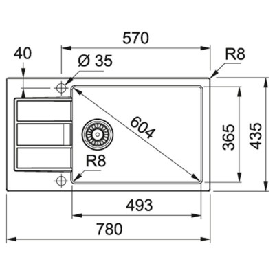 Franke Sirius S2D Slim 611-78