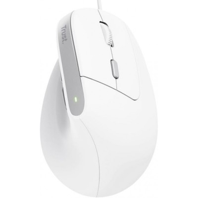 Миша Trust Bayo 2 Ergonomic, USB-A, біла