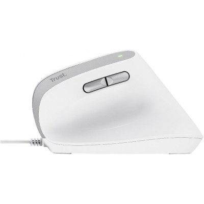 Миша Trust Bayo 2 Ergonomic, USB-A, біла