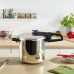 Скороварка Tefal Secure Trendy, 8л, з паровим кошиком, нержавіюча сталь, пластик
