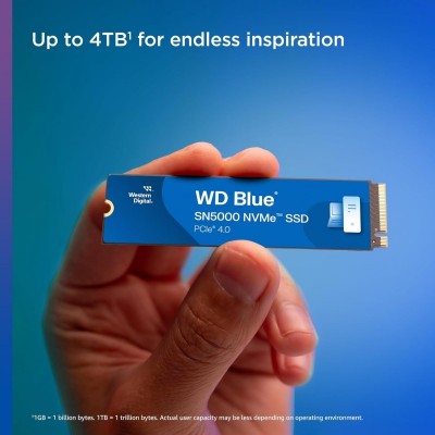 Накопичувач SSD WD M.2 2TB PCIe 4.0 Blue SN5000 Накопичувач SSD WD M.2 2TB PCIe 4.0 Blue SN5000