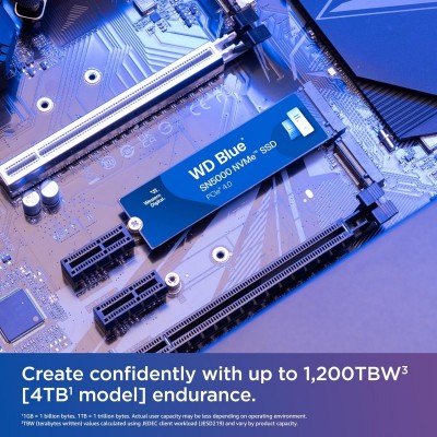 Накопичувач SSD WD M.2 2TB PCIe 4.0 Blue SN5000 Накопичувач SSD WD M.2 2TB PCIe 4.0 Blue SN5000