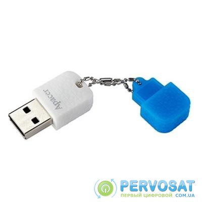 USB флеш накопитель Apacer 16GB AH154 white/blue USB 3.0 (AP16GAH154U-1)