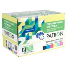 Комплект перезаправних картриджів PATRON Epson R200/ 220/ 300/ 320/ 340, RX500/ 600 (PN-048-002/PN-048-N002) Комплект перезаправних картриджів PATRON Epson R200/ 220/ 300/ 320/ 340, RX500/ 600 (PN-048-002/PN-048-N002)