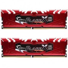 Модуль пам'яті для комп'ютера DDR4 16GB (2x8GB) 2400 MHz Flare X Red G.Skill (F4-2400C15D-16GFXR)