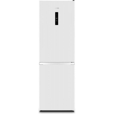 Холодильник Gorenje з нижн. мороз. камерою, 185х60х60см, 2 дв., Х- 207л, М- 93л, A++, NoFrost Plus, Fresh zone, Зовн. Диспл, білий