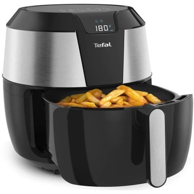 Мультипіч Tefal Easy Fry XXL, 1850Вт, чаша-5.6л, сенсорне керув., 8 програм, пластик, нерж. сталь-чорний