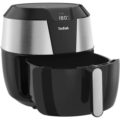 Мультипіч Tefal Easy Fry XXL, 1850Вт, чаша-5.6л, сенсорне керув., 8 програм, пластик, нерж. сталь-чорний