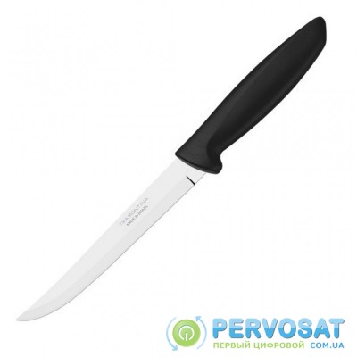 Кухонный нож Tramontina Plenus для нарезки 152 мм Black (23441/106)