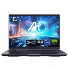 Ноутбук AORUS 16 QHD 165Hz, Intel i9-14900HX, 32GB, F2TB, NVD4070-8, W11, чорний