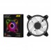 Корпусний вентилятор 2E GAMING Air Cool Infinity M ACF120IMW-ARGB, 120мм, 1200rpm, 3pin, 3pin +5VARGB, 22dBa, чорний