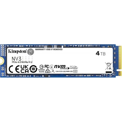 Накопичувач SSD Kingston M.2 4TB PCIe 4.0 NV3