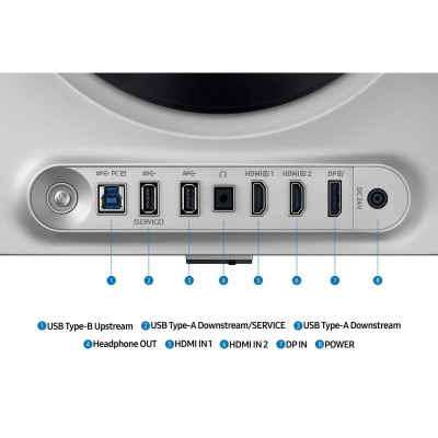 Монітор Samsung 27" Odyssey G6 27DG612S 2*HDMI, DP, USB, OLED, 2560x1440, 240Hz, 0.3ms Монітор Samsung 27" Odyssey G6 27DG612S 2*HDMI, DP, USB, OLED, 2560x1440, 240Hz, 0.3ms