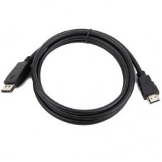 Кабель мультимедійний Display Port to HDMI 1.8m Cablexpert (CC-DP-HDMI-6) Кабель мультимедійний Display Port to HDMI 1.8m Cablexpert (CC-DP-HDMI-6)