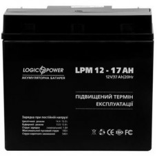 Батарея до ДБЖ LogicPower LPM 12В 17Ач (4162) Батарея до ДБЖ LogicPower LPM 12В 17Ач (4162)