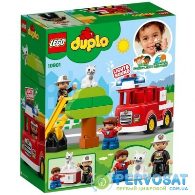 Конструктор LEGO DUPLO Пожарная машина 21 деталь (10901)