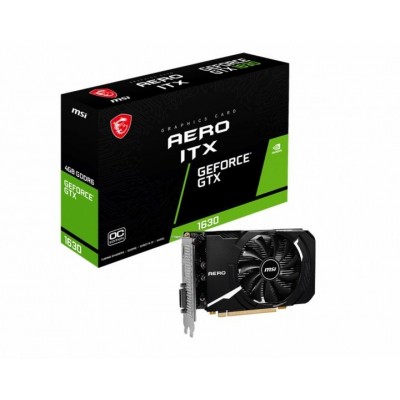 Відеокарта MSI GeForce GTX 1630 4GB GDDR6 AERO ITX OC