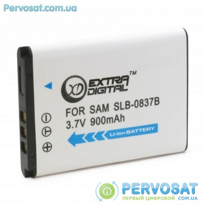 Аккумулятор к фото/видео EXTRADIGITAL Samsung SLB-0837B (BDS2631)