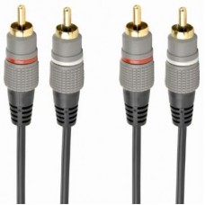 Кабель мультимедійний 2RCA to 2RCA 1.5m Cablexpert (CCAP-202-1.5M) Кабель мультимедійний 2RCA to 2RCA 1.5m Cablexpert (CCAP-202-1.5M)