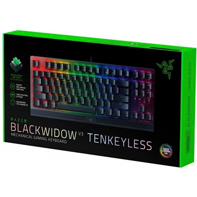 Razer BlackWidow V3 TKL (Green Switch) - US Layout