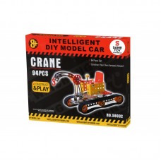 Конструктор металевий Same Toy Inteligent DIY Model Car Кран 94 ел. 58032Ut Конструктор металевий Same Toy Inteligent DIY Model Car Кран 94 ел. 58032Ut