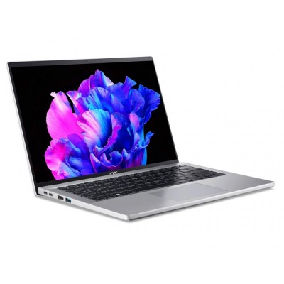 Ноутбук Acer Swift Go 14 SFG14-71 14&quot; 2.8K OLED, Intel i5-13500H, 16GB, F512GB, UMA, Win11, сріблястий